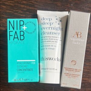 Lot of 3 skincare products. Brand new. Sealed.